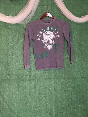 Ecko Unltd. Authentic Classic Long Sleeve Graphic T-Shirt Size M